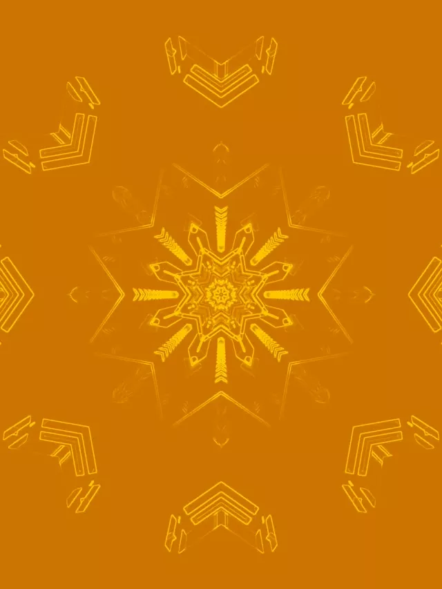 neon tunnel 3:4 ipad portrait 60fps screensaver golden star motion bg