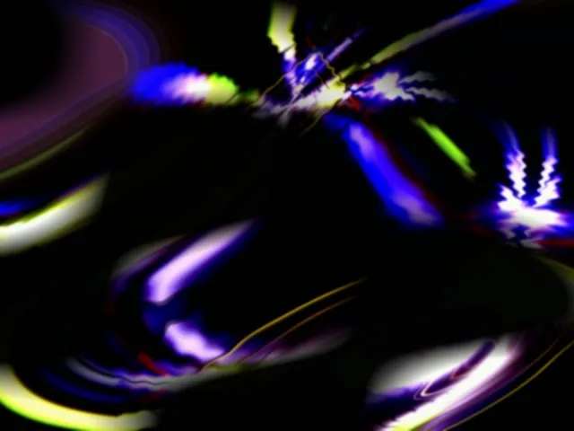 neon tunnel 4:3 classic 60fps screensaver vj animation red gold geometric