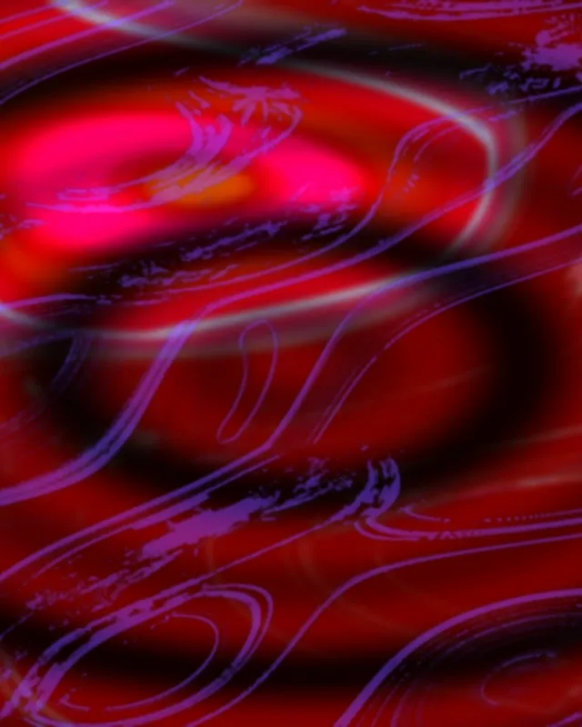 neon tunnel 4:5 instagram 60fps screensaver red pulsating vortex vj loop