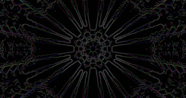 Túnel Neón 4K UHD 60FPS Salvapantallas VJ Metraje Fondo en Movimiento