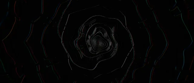 neon tunnel 21:9 ultrawide 60fps screensaver vj loop purple geometric vortex