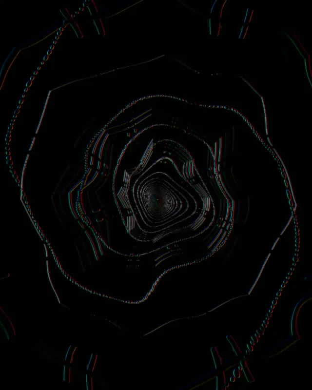 neon tunnel 4:5 instagram 60fps screensaver live wallpaper spiral depth