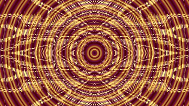 neon tunnel 4k uhd 60fps screensaver vj loop golden mandala