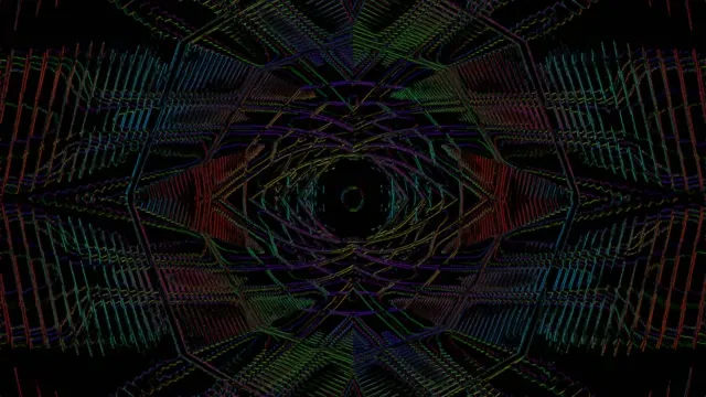 Neon tunnel 4k uhd 60fps screensaver vj loop hypnotic eye