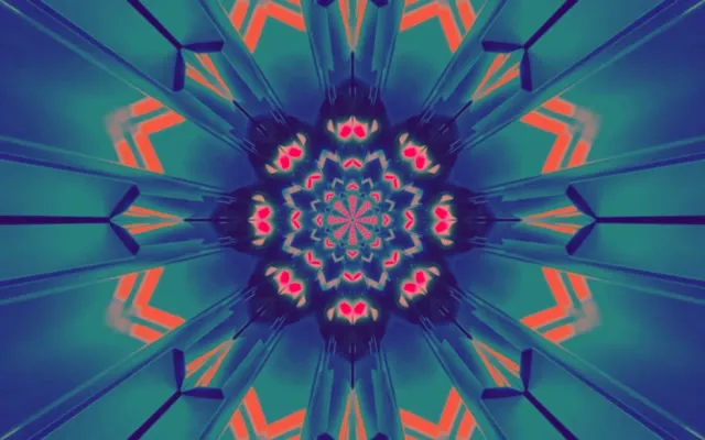 neon tunnel 16:10 macbook 60fps screensaver vj loop live wallpaper pink geometry