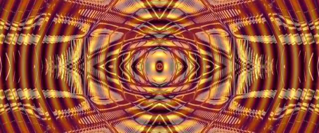 Hypnotic Neon Tunnel Vj Loop | 2.39:1 Cinemascope 60fps Screensaver