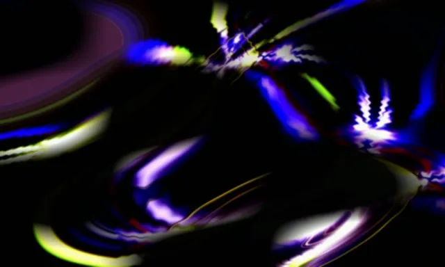 neon tunnel 5:3 wide 60fps screensaver vj animation liquid mandala