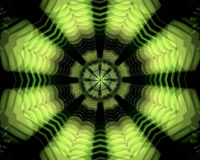 neon tunnel 5:4 industrial 60fps screensaver symmetrical mandala vj animation