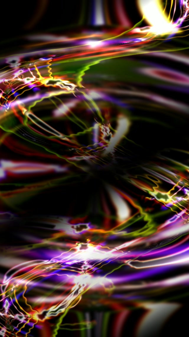 Neon Tunnel 60fps Blue Purple Electric VJ Loop Motion Background