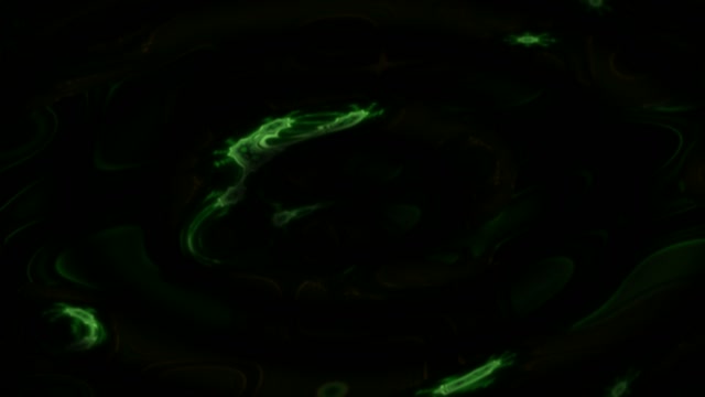 Neon tunnel 60fps glowing green ornamental patterns vj loop