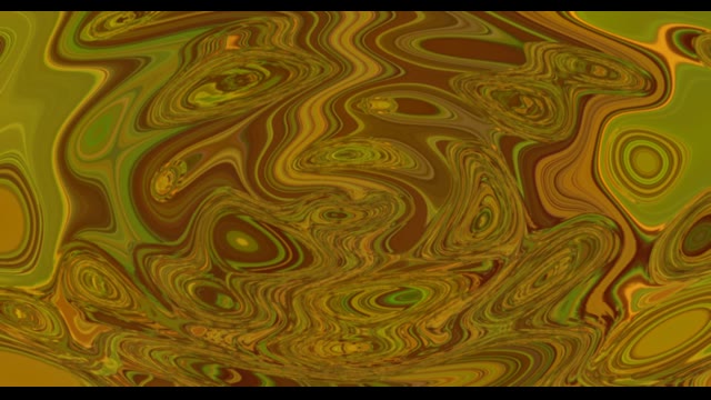 Neon Tunnel 60fps: Psychedelic Swirling Yellow and Brown Liquid Motion