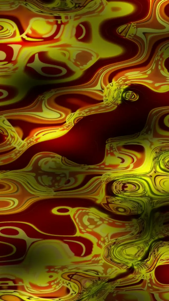 neon tunnel 9:16 reels 60fps screensaver motion background yellow red geometric pulse