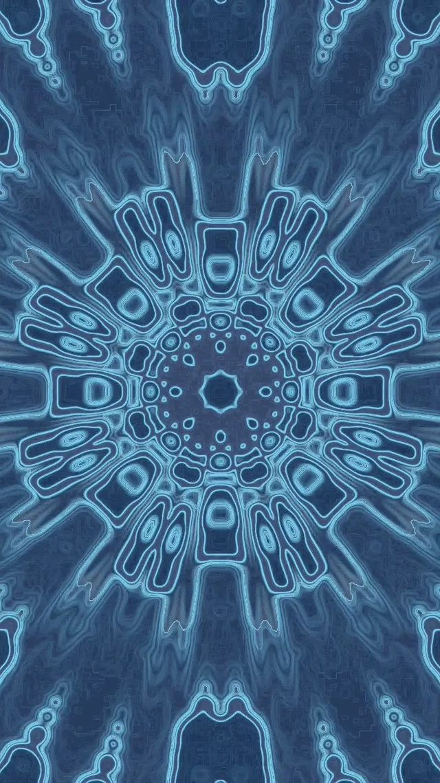 neon tunnel 9:16 reels 60fps screensaver pulsating geometric vj loop