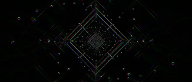Neon Tunnel Diamond Vortex 21:9 Ultrawide 60fps VJ Loop Screensaver