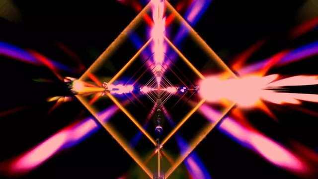 انیمیشن تونل نئون 4K UHD 60fps صفحه نگهدار ویندوز لپ تاپ VJ