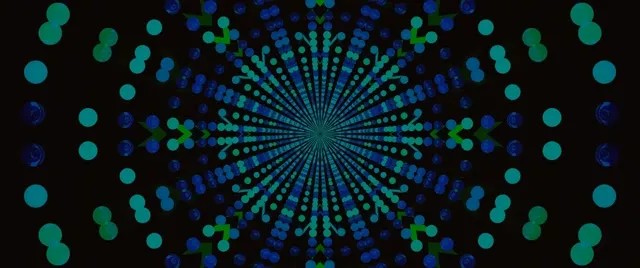 Neonski Predor Kaleidoskop Pike Izbruh 2.39:1 Cinemascope 60fps Ohranjevalnik zaslona VJ Loop