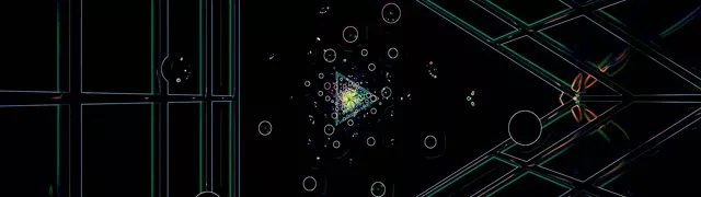 Neon Tunnel Kreise 32:9 Super Ultrawide 60fps Bildschirmschoner VJ Loop