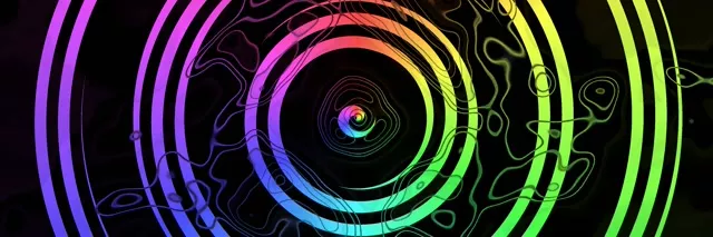 Neon Tunnel Colorful Portal Gradient 60fps VJ Screensaver