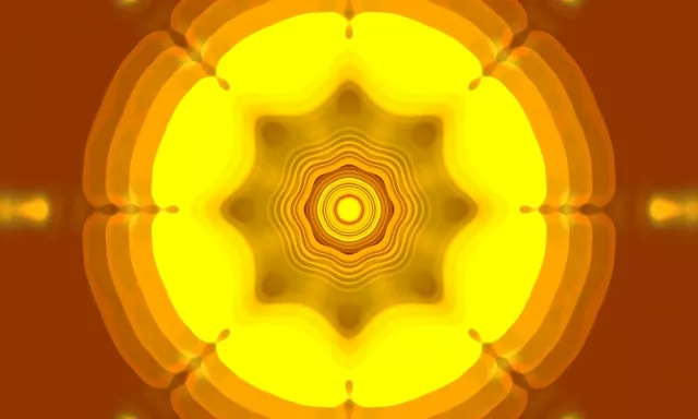 تونل نئون گردابی ستاره متحدالمرکز 5:3 Wide 60fps Screensaver VJLoops