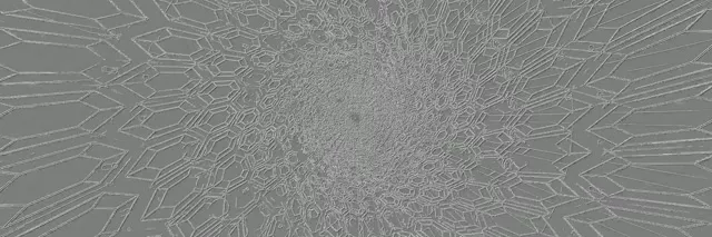 Neontunnel Kristall Fraktal Explosion 3:1 Trippel Bred 60fps Skärmsläckare VJLoop