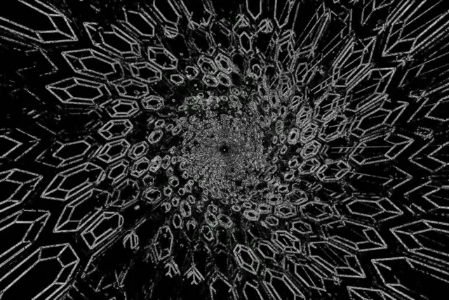 تونل نئون کریستالی شش ضلعی محافظ صفحه 3:2 Surface 60fps VJLoops