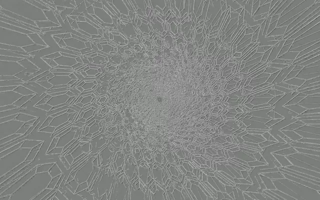 নিয়ন টানেল ক্রিস্টাল পলিগন বার্স্ট VJLoops 60fps 16:10 ম্যাকবুক স্ক্রিনসেভার