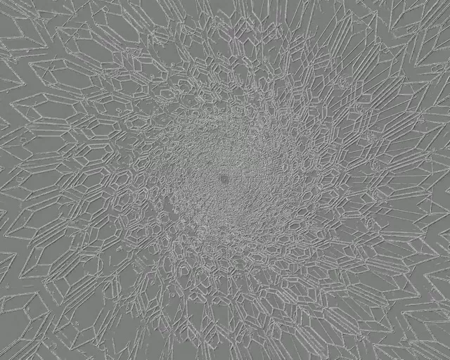 Đường Hầm Neon Pha Lê Xoáy Ốc 5:4 Industrial 60fps Screensaver VJLoop