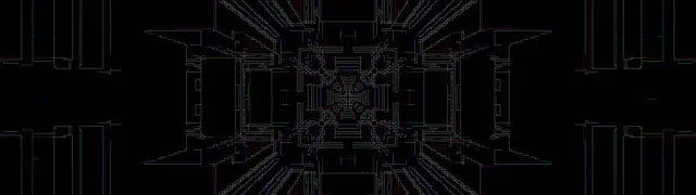 Neon Tunnel Circuit Grid VJ Loop 32:9 Super Ultrawide 60fps Screensaver