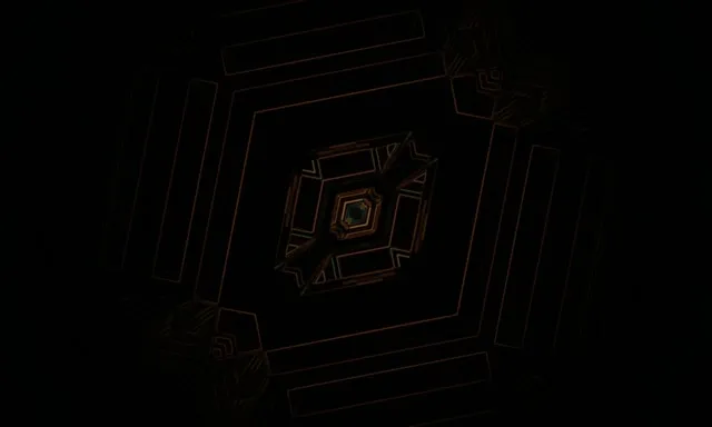 Neon Tünel Dönen Elmas Girdap VJ Loop 5:3 Wide 60fps Ekran Koruyucu