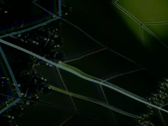 霓虹隧道六角網格 VJ Loop 4:3 經典 60fps 螢幕保護程式