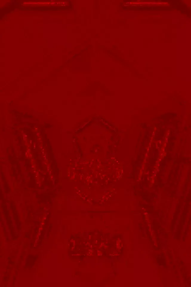 Pixel Skeleton Tunnel ya Neon 2:3 Picha Portrait 60fps Hifadhi ya Skrini VJLoops