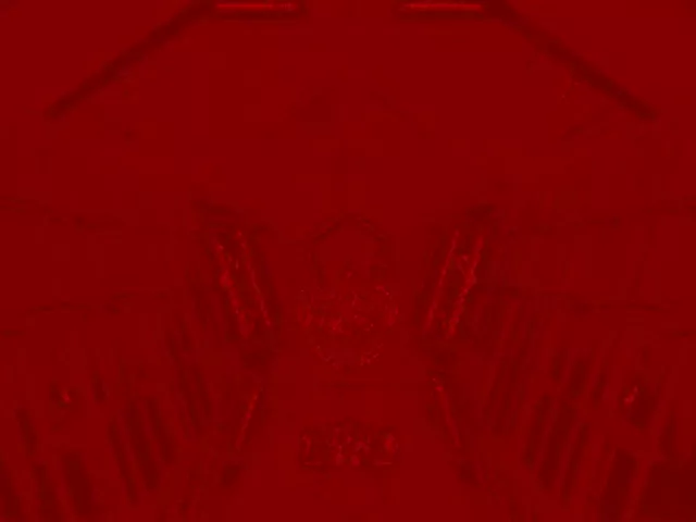 Neon Tunnel Piksel Kropp VJ Loop 4:3 Klassisk 60fps Skjermsparer