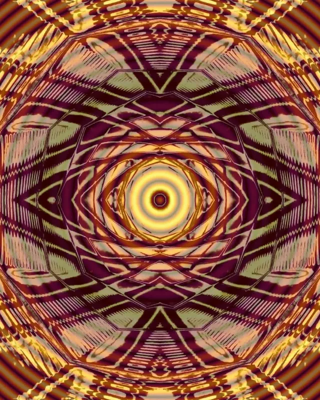 Neon Tunnel Eye Vortex 4:5 Instagram 60fps Screensaver Animation