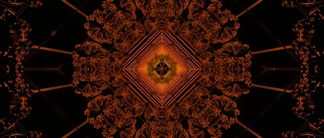 Twneli Neon Fractal Diemwnt Vortex Vj Loop 21:9 Ultrawide 60fps Sgrinlun