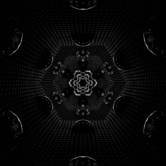 Неонов тунел фрактален калейдоскоп 1:1 квадрат 60fps скрийнсейвър VJ Loop