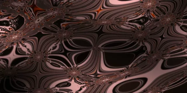 Neon Tunnel Fractal Vortex VJ Loop 2:1 Univisium 60fps Screensaver