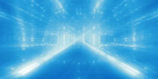 Neon Tunnel Glowing Light Rays VJ Loop 2:1 60fps Screensaver