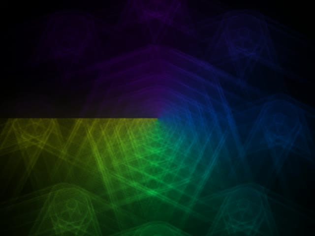 霓虹隧道綠藍漩渦動態背景 4:3 經典 60fps 螢幕保護程式 VJLoops