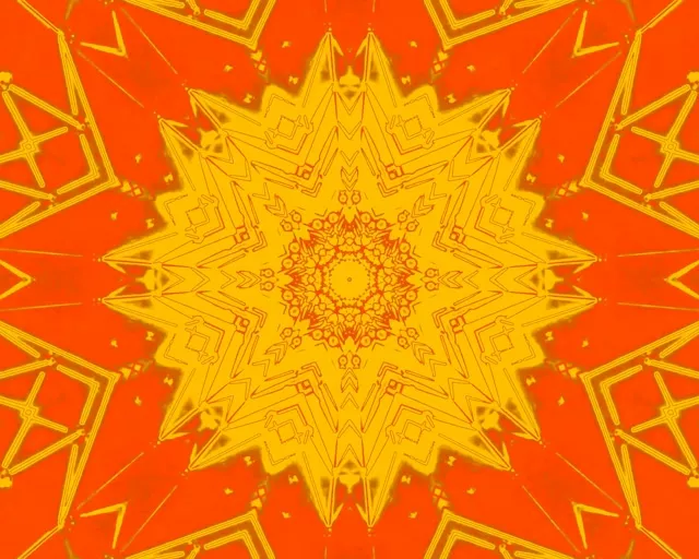 霓虹隧道萬花筒爆發 VJ Loop 5:4 工業級 60fps 螢幕保護程式