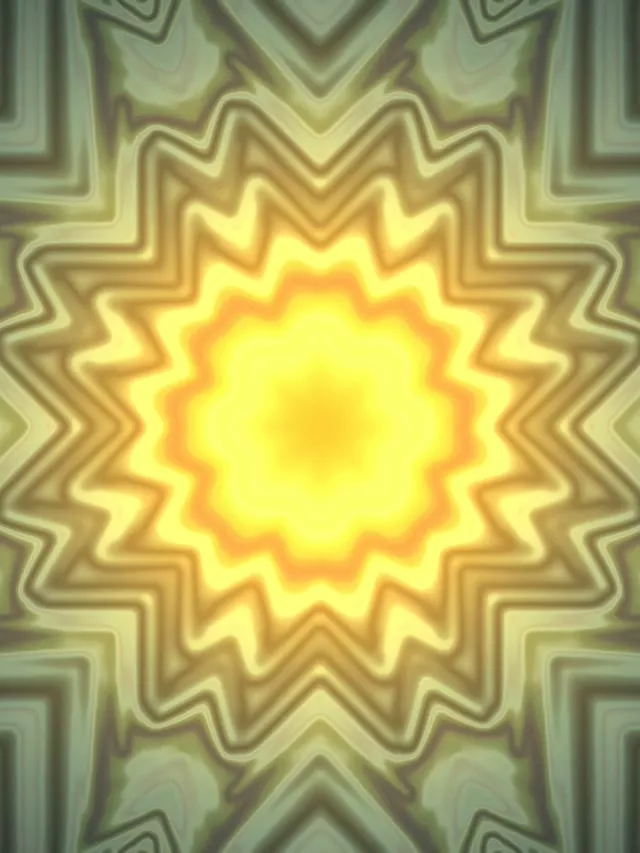 نفق نيون انفجار نجمة متوهج VJ Loop 3:4 iPad Portrait 60fps حافظة شاشة