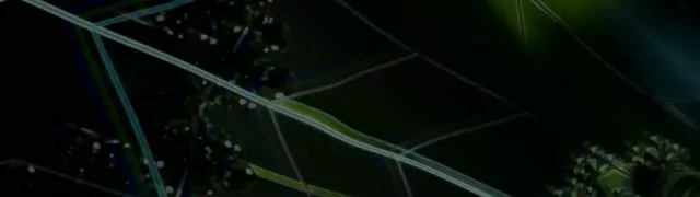 霓虹隧道綠色網格線 32:9 超超寬螢幕 60fps 螢幕保護程式 VJ Loop