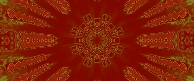 Neono Tunelis Kaleidoskopas Sprogimas 2.39:1 Cinemascope 60fps Ekrano Užsklanda Vj Loop