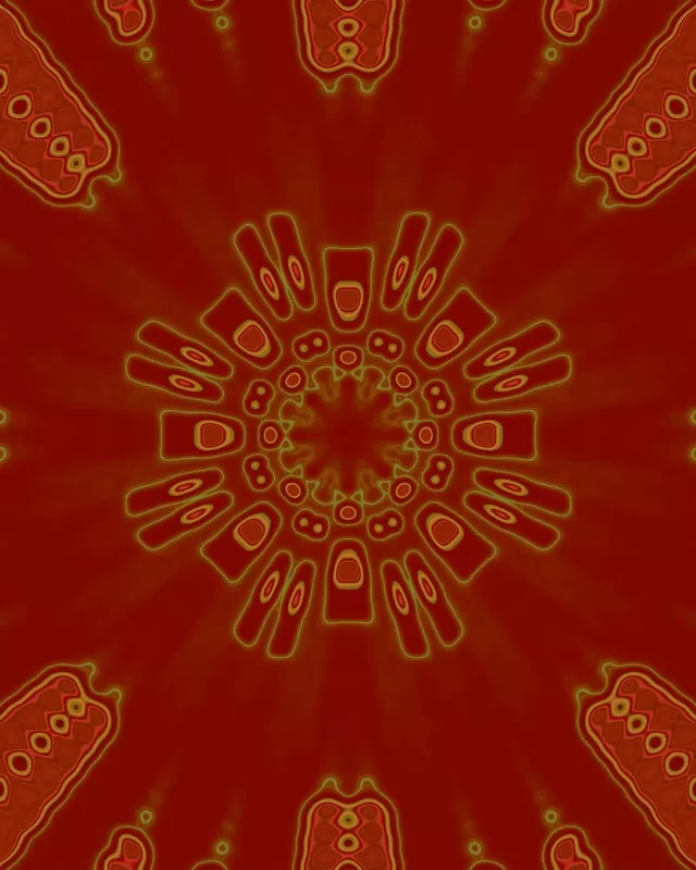 Neon Alagút Kaleidoszkóp Kitörés 60fps Vj Loop 4:5 Instagram Képernyővédő