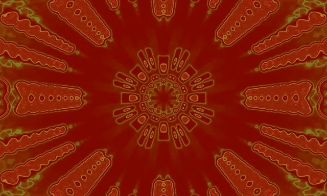 Neoon Tunnel Kaleidoskoop Plahvatus VJ Loop 60fps 5:3 Lai Ekraanisäästja