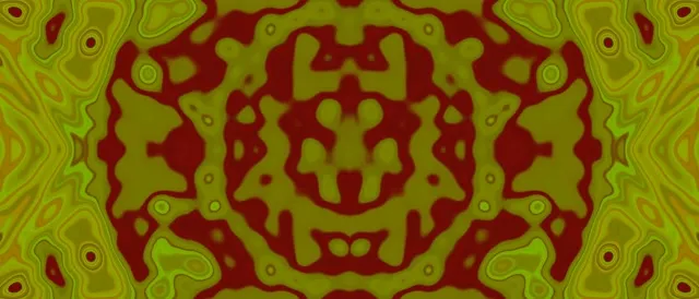 Neon Tunel Kaleidoskop VJLoops 21:9 Ultrawide 60fps Čuvar Ekrana