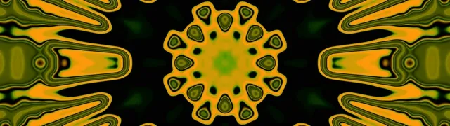 Tuneli ya Neon Kaleidoscope Burst 32:9 Super Ultrawide 60fps Screensaver Vj Loop