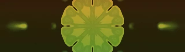 Neonski Tunel Fraktalna Mandala 32:9 Super Ultraširok 60fps Ohranjevalnik zaslona VJ Loop