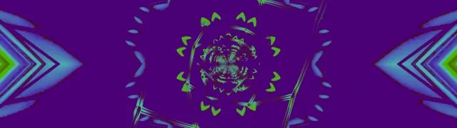 Neon Tünel Kaleidoskop Yıldız Patlama 32:9 Ultrawide 60fps Ekran Koruyucu VJ Loop