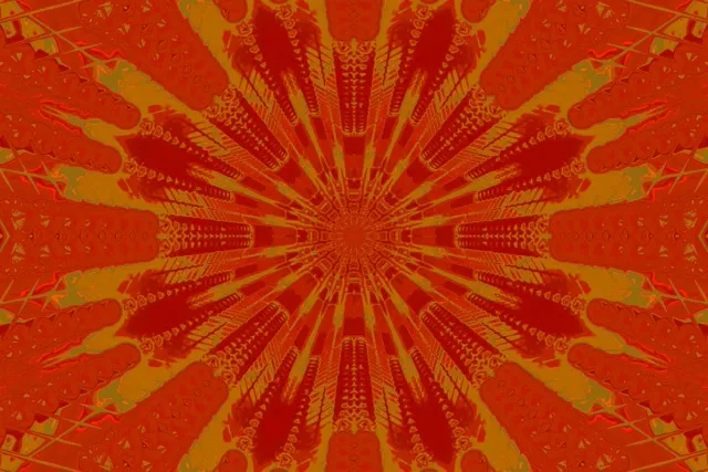Neon Tunnel Kaleidoscope Burst VJLoops 3:2 Surface 60fps Screensaver