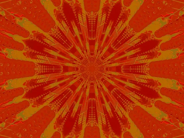 Neon Tunnel Kaleidoscope Burst VJLoops 4:3 Classic 60fps Screensaver